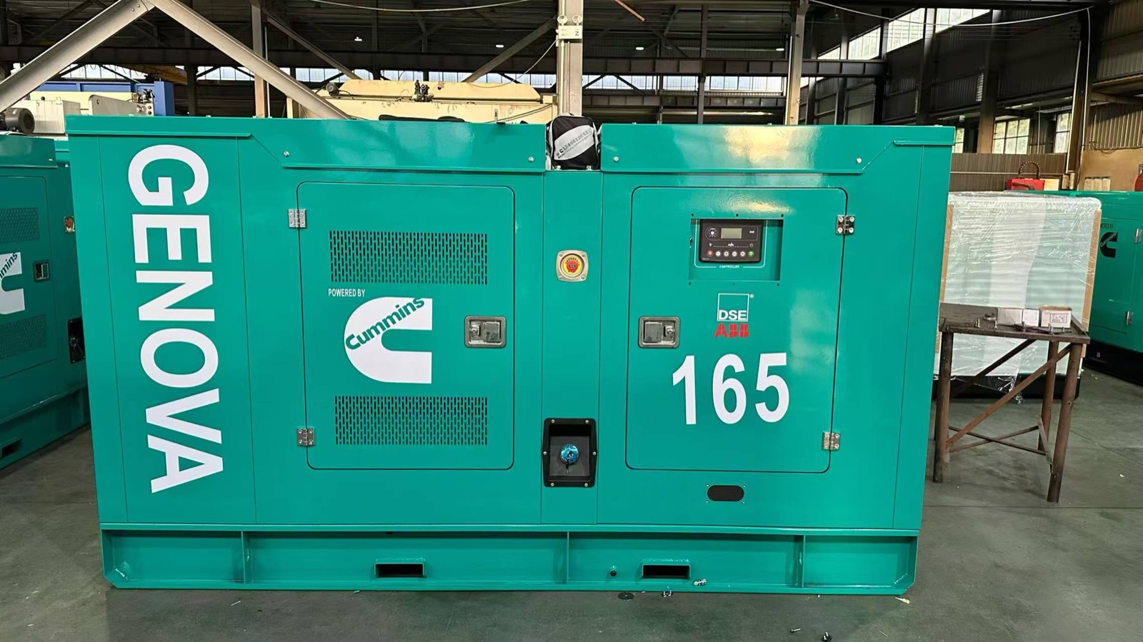 Real Cummins powered diesel generator set