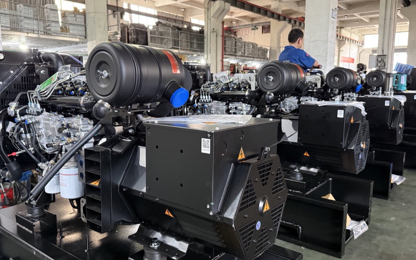 Real diesel generator production area photographed for Kaduna buyer and dealer quotation inquiries
