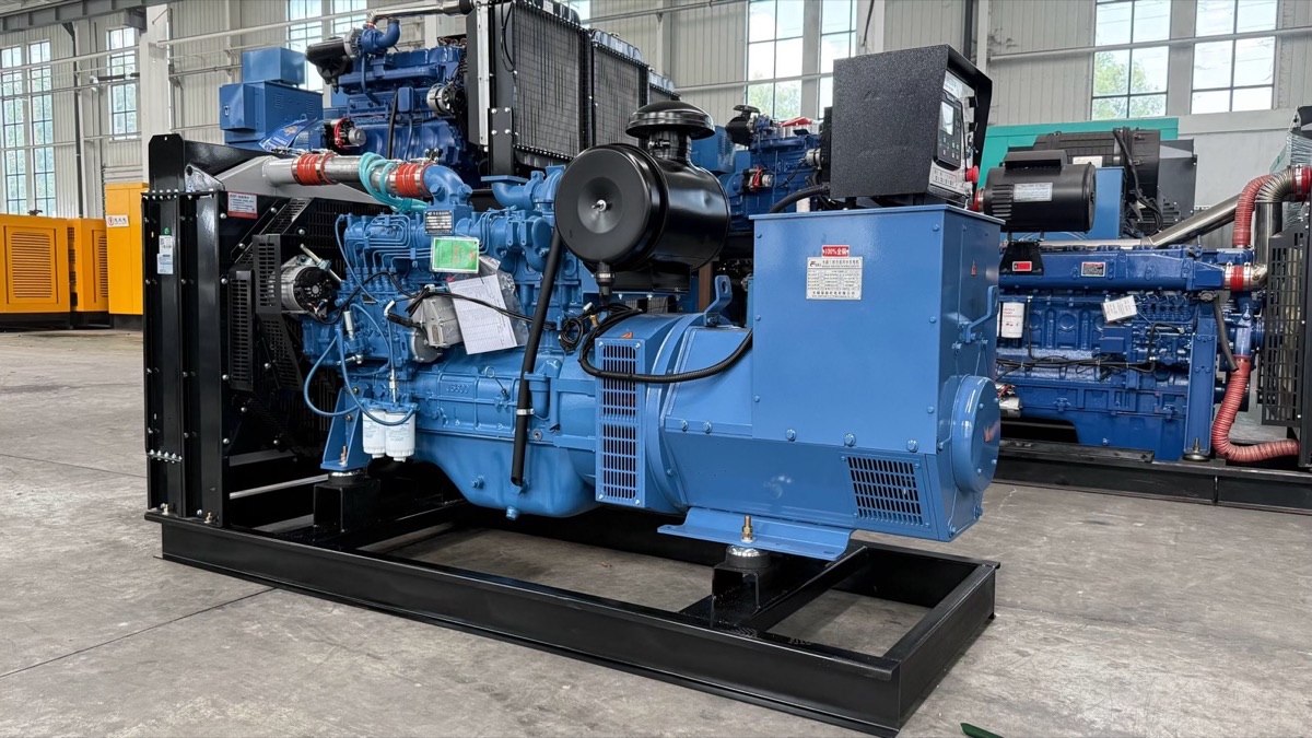 Real factory generator stock prepared for feed mill and agro-processing power projects in Nigeria
